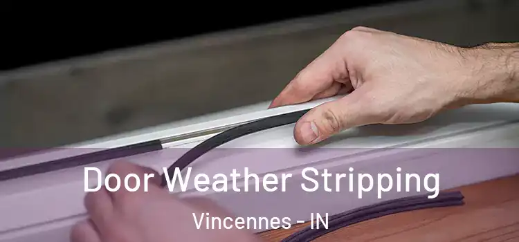 Door Weather Stripping Vincennes - IN
